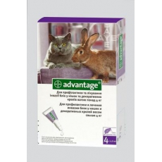 Bayer (Байер) Адвантейдж 80 - для кошек за уп.